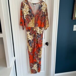 Venus Women's Twist Front Maxi Dress EUC